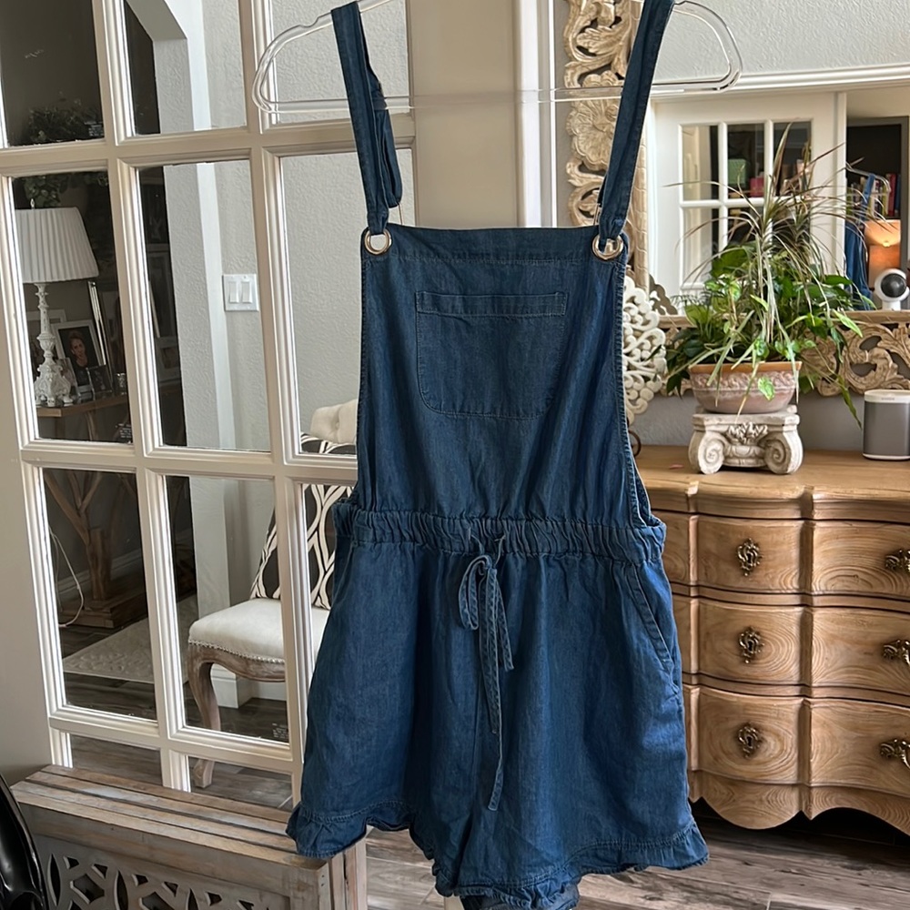 Overall Shorts Jr Large